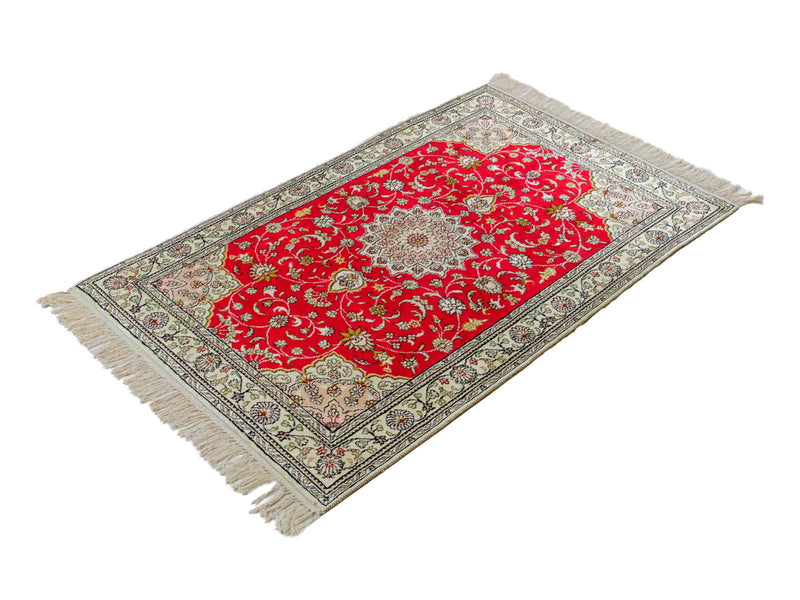 Kinesisk silke Teppe 122x78cm - Orientalsk teppe