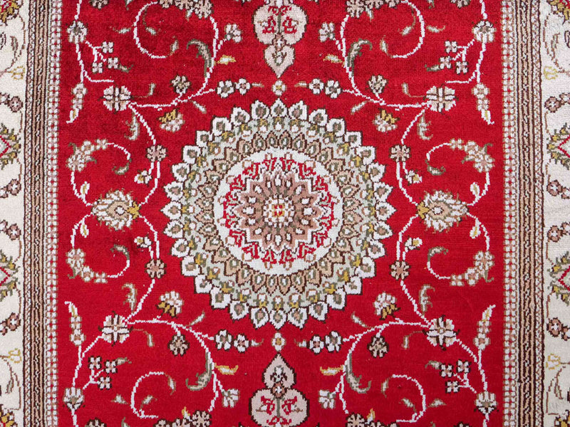 Kinesisk silke Teppe 76x122cm - Orientalsk teppe