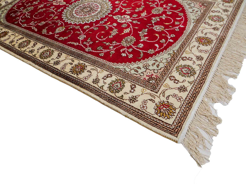 Kinesisk silke Teppe 76x122cm - Orientalsk teppe