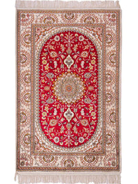 Kinesisk silke Teppe 120x78cm - Orientalsk teppe – product image