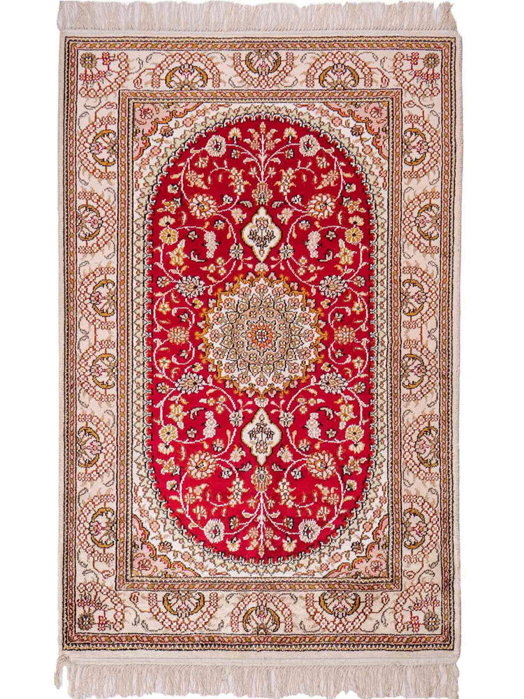 Kinesisk silke Teppe 120x78cm - Orientalsk teppe