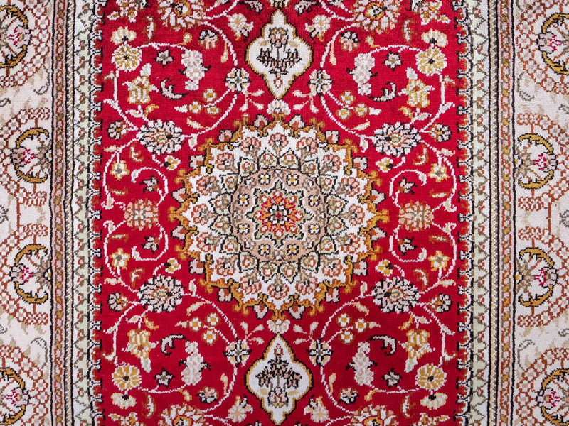 Kinesisk silke Teppe 120x78cm - Orientalsk teppe