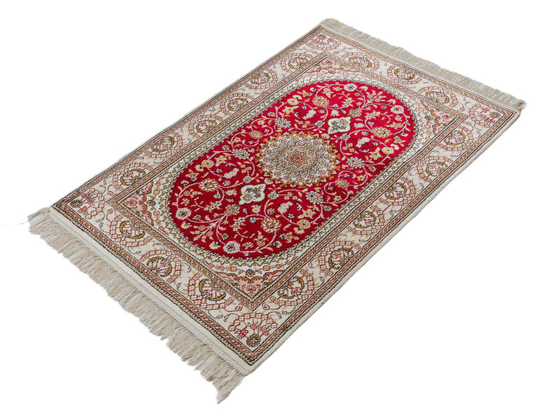 Kinesisk silke Teppe 120x78cm - Orientalsk teppe