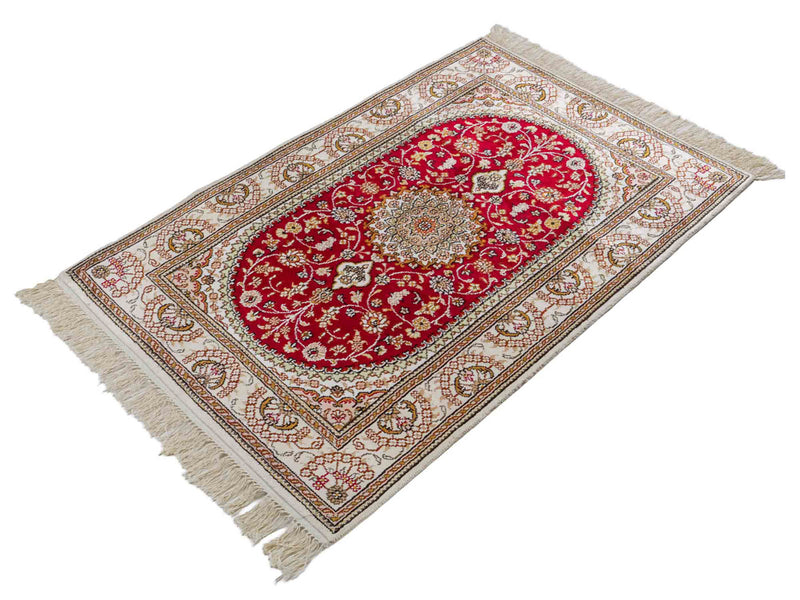 Kinesisk silke Teppe 122x81cm - Orientalsk teppe