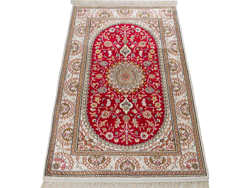 Kinesisk silke Teppe 122x81cm - Orientalsk teppe