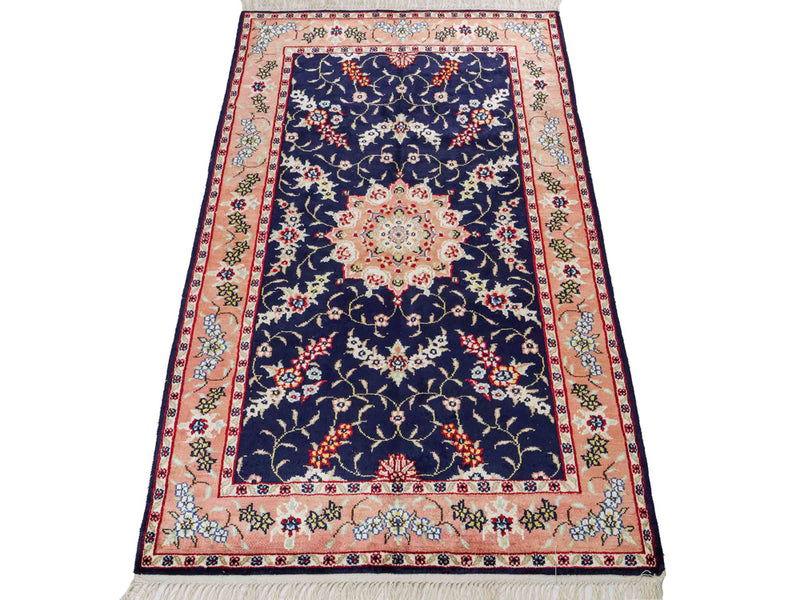 Kinesisk silke Teppe 123x77cm - Orientalsk teppe