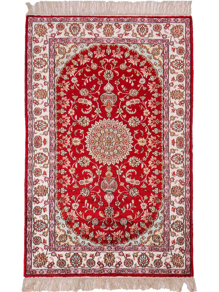 Kinesisk silke Teppe 119x76cm - Orientalsk teppe