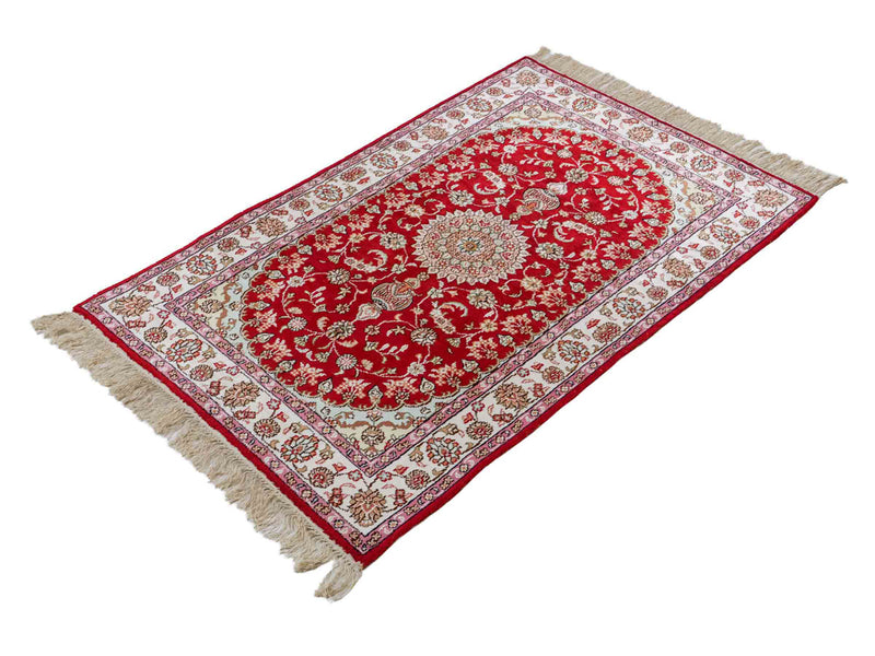 Kinesisk silke Teppe 119x76cm - Orientalsk teppe