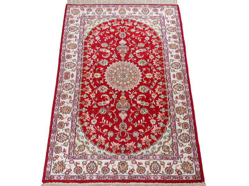 Kinesisk silke Teppe 119x76cm - Orientalsk teppe