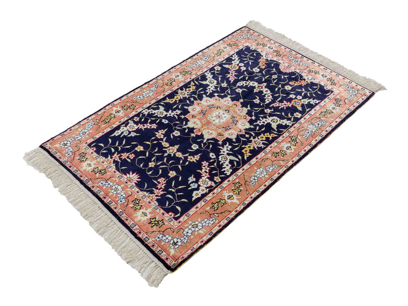 Kinesisk silke Teppe 78x123cm - Orientalsk teppe