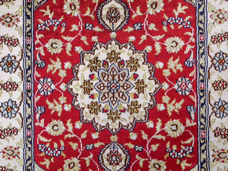 Kinesisk silke Teppe 89x60cm - Orientalsk teppe