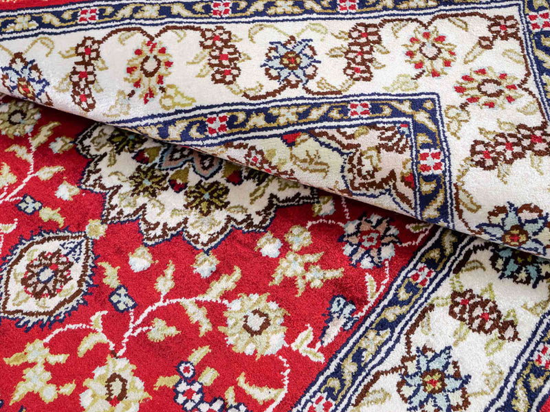Kinesisk silke Teppe 89x60cm - Orientalsk teppe