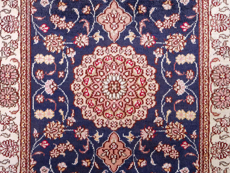 Kinesisk silke Teppe 92x62cm - Orientalsk teppe