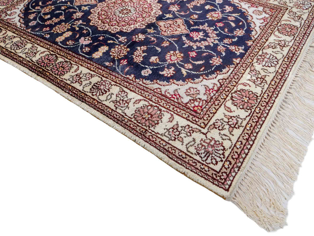 Kinesisk silke Teppe 92x62cm - Orientalsk teppe