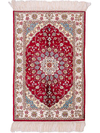Kinesisk silke Teppe 87x56cm - Orientalsk teppe – product image