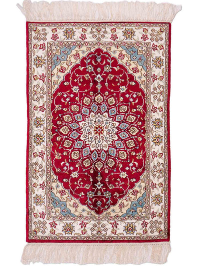 Kinesisk silke Teppe 56x87cm - Orientalsk teppe