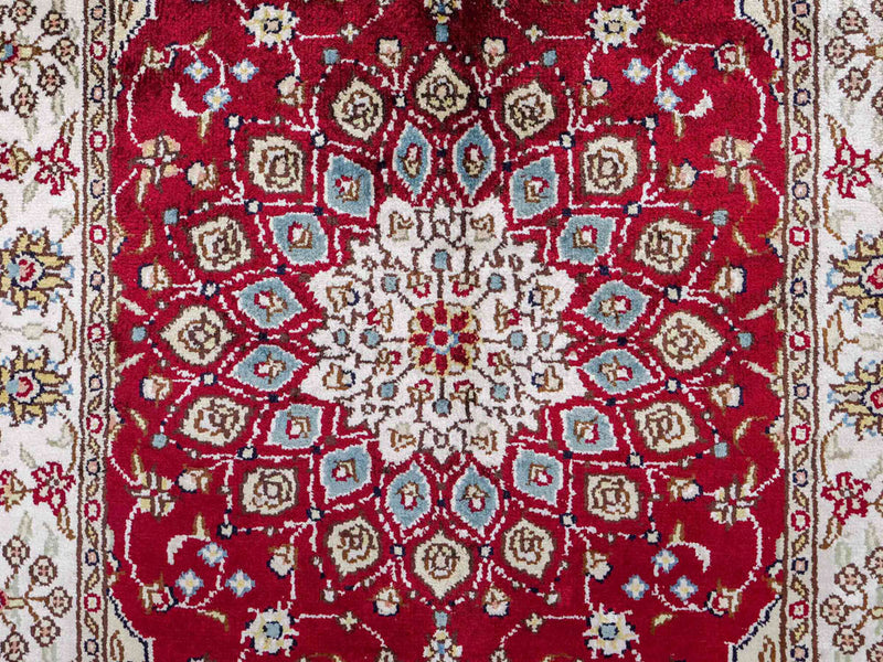 Kinesisk silke Teppe 87x56cm - Orientalsk teppe