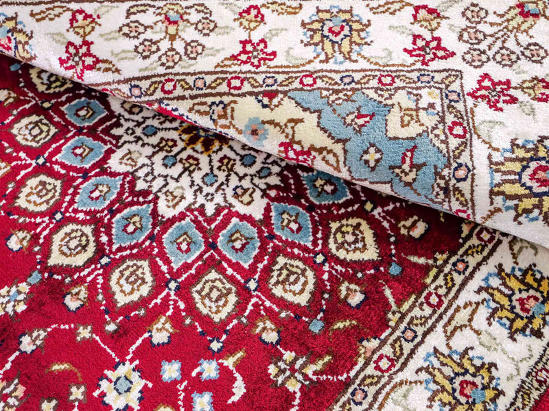 Kinesisk silke Teppe 87x56cm - Orientalsk teppe
