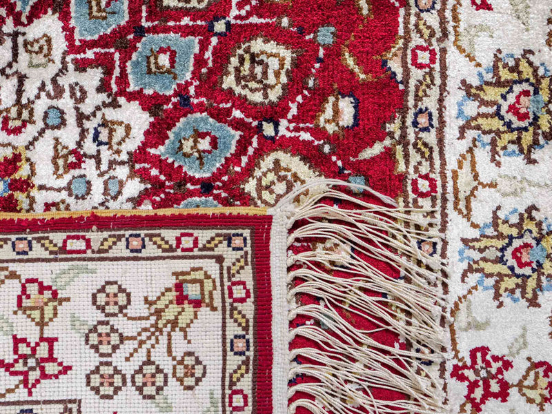 Kinesisk silke Teppe 87x56cm - Orientalsk teppe