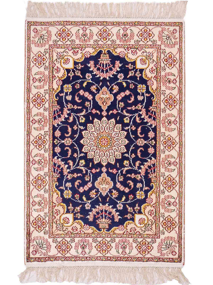 Kinesisk silke Teppe 91x61cm - Orientalsk teppe