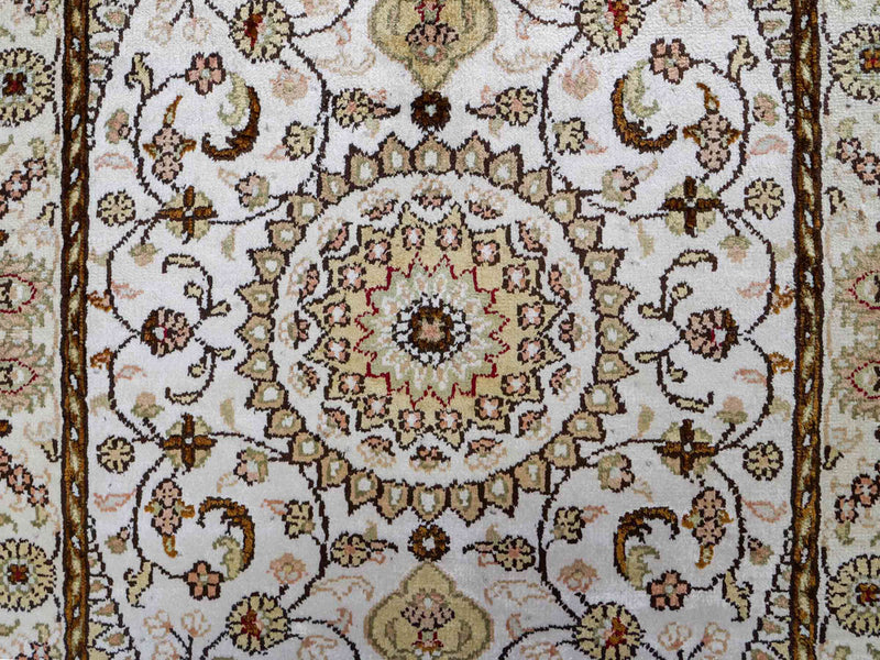 Kinesisk silke Teppe 88x59cm - Orientalsk teppe