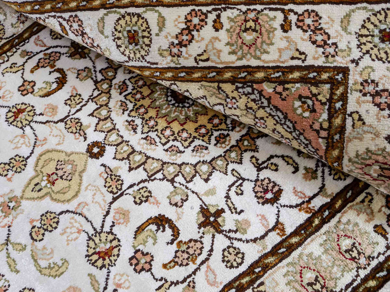 Kinesisk silke Teppe 88x59cm - Orientalsk teppe