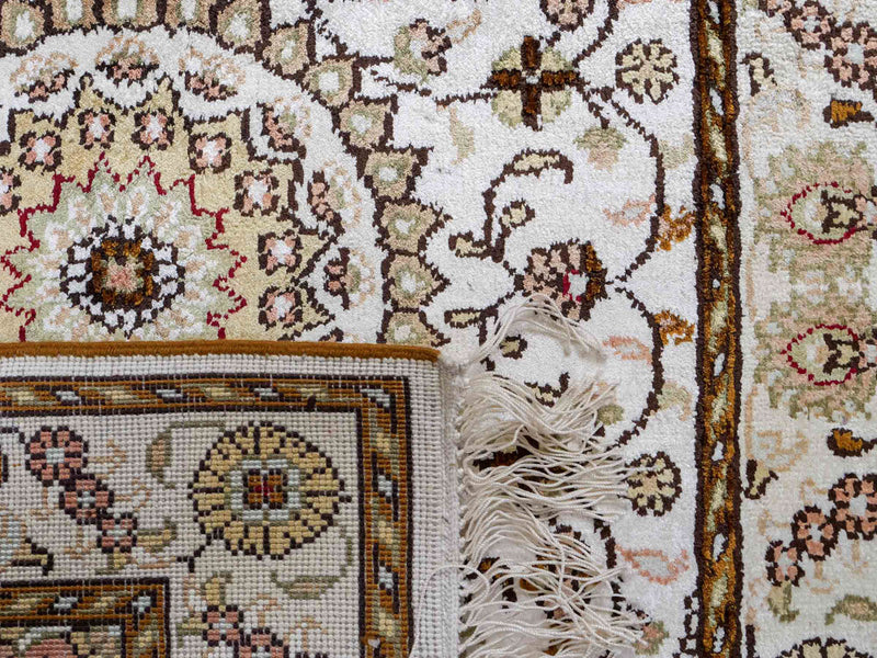 Kinesisk silke Teppe 88x59cm - Orientalsk teppe