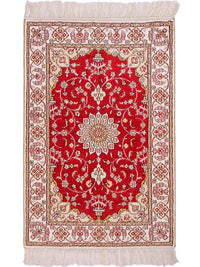 Kinesisk silke Teppe 90x62cm - Orientalsk teppe – product image