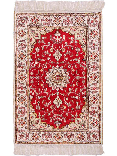 Kinesisk silke Teppe 62x90cm - Orientalsk teppe