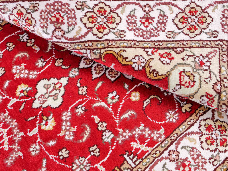 Kinesisk silke Teppe 90x62cm - Orientalsk teppe