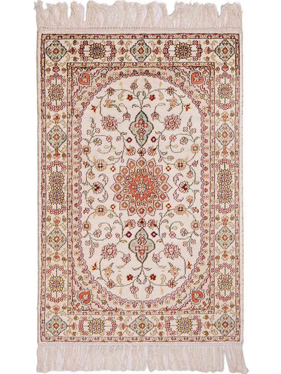 Kinesisk silke Teppe 59x89cm - Orientalsk teppe