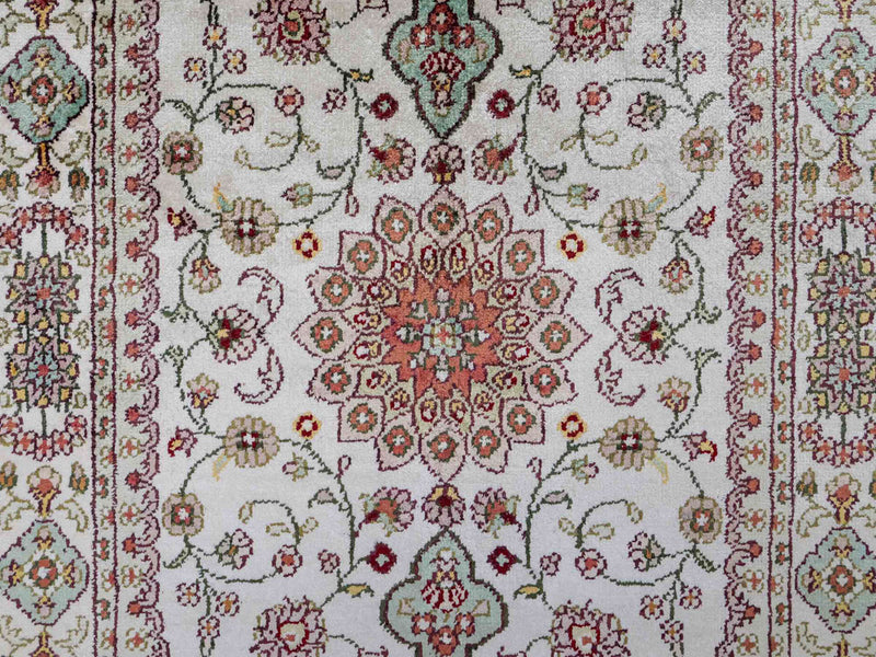 Kinesisk silke Teppe 89x59cm - Orientalsk teppe