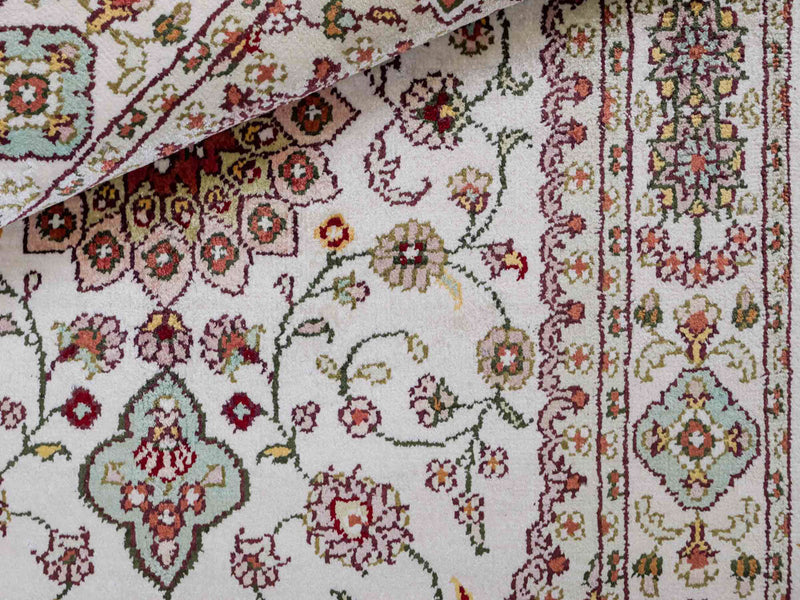 Kinesisk silke Teppe 89x59cm - Orientalsk teppe
