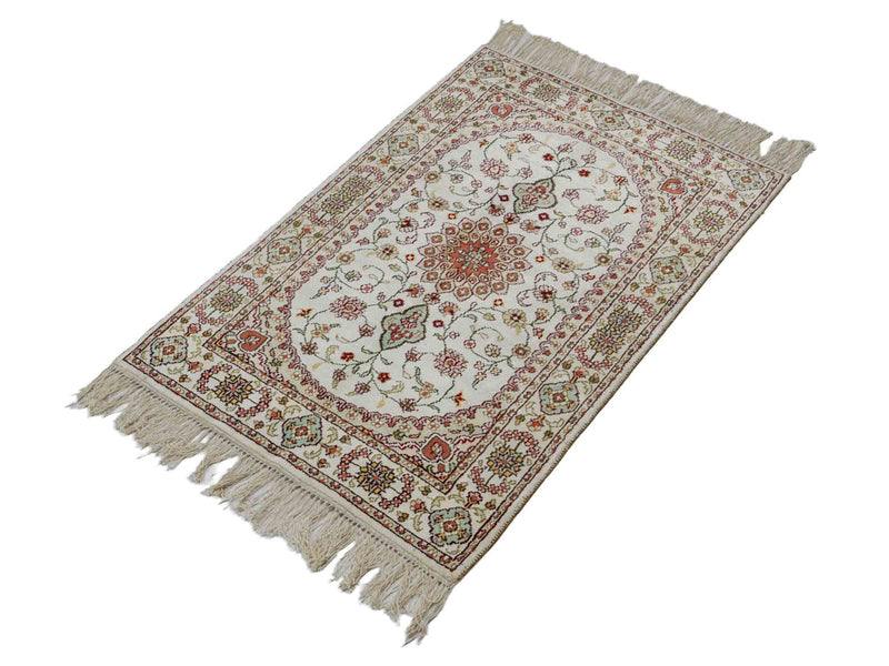 Kinesisk silke Teppe 89x59cm - Orientalsk teppe