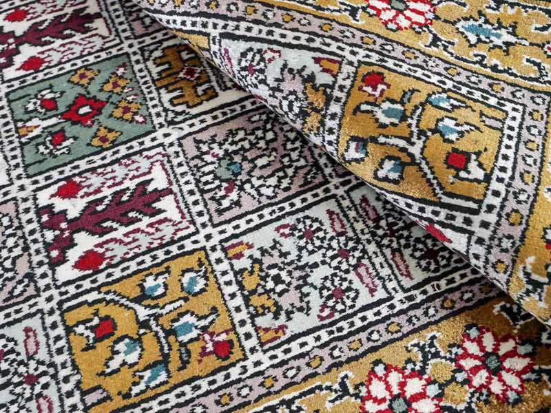 Kinesisk silke Teppe 93x63cm - Orientalsk teppe