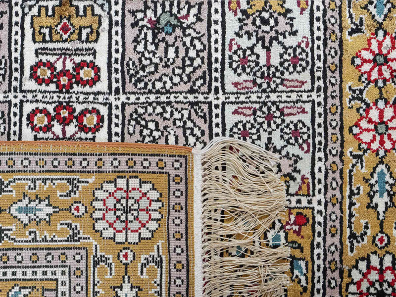 Kinesisk silke Teppe 93x63cm - Orientalsk teppe