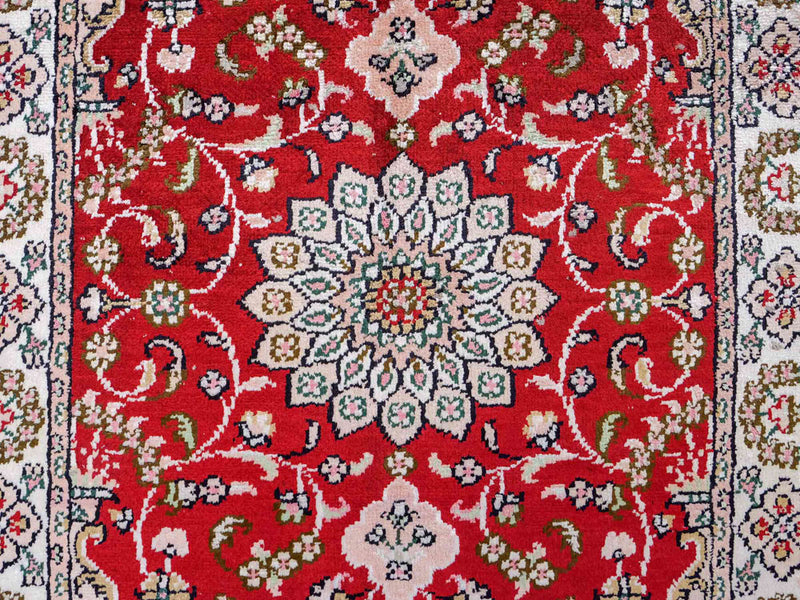 Kinesisk silke Teppe 89x62cm - Orientalsk teppe