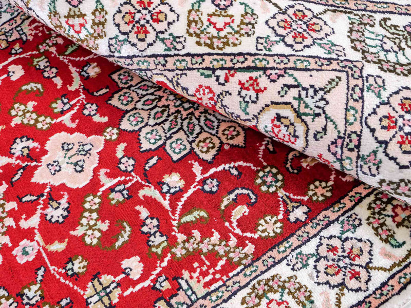 Kinesisk silke Teppe 89x62cm - Orientalsk teppe