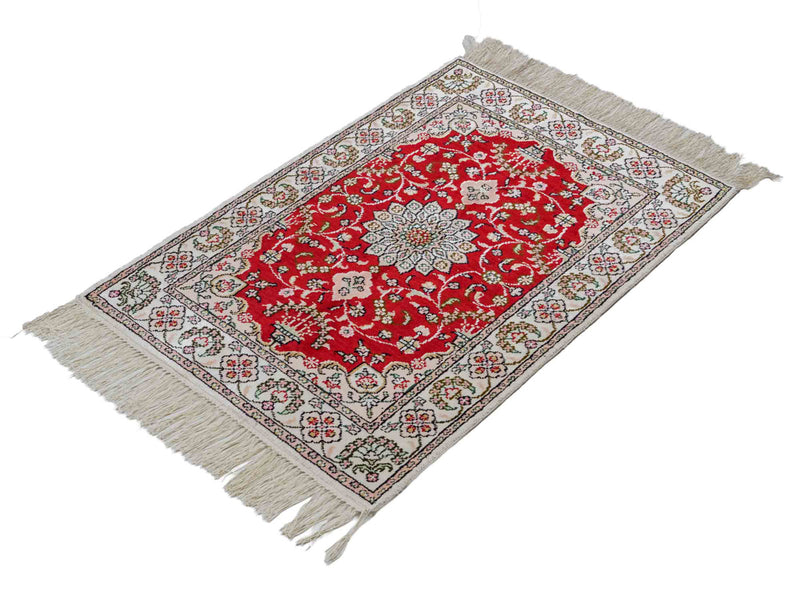 Kinesisk silke Teppe 89x62cm - Orientalsk teppe