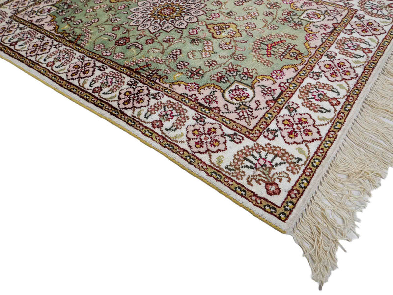 Kinesisk silke Teppe 92x63cm - Orientalsk teppe
