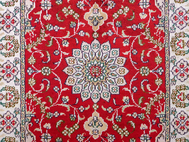 Kinesisk silke Teppe 89x62cm - Orientalsk teppe
