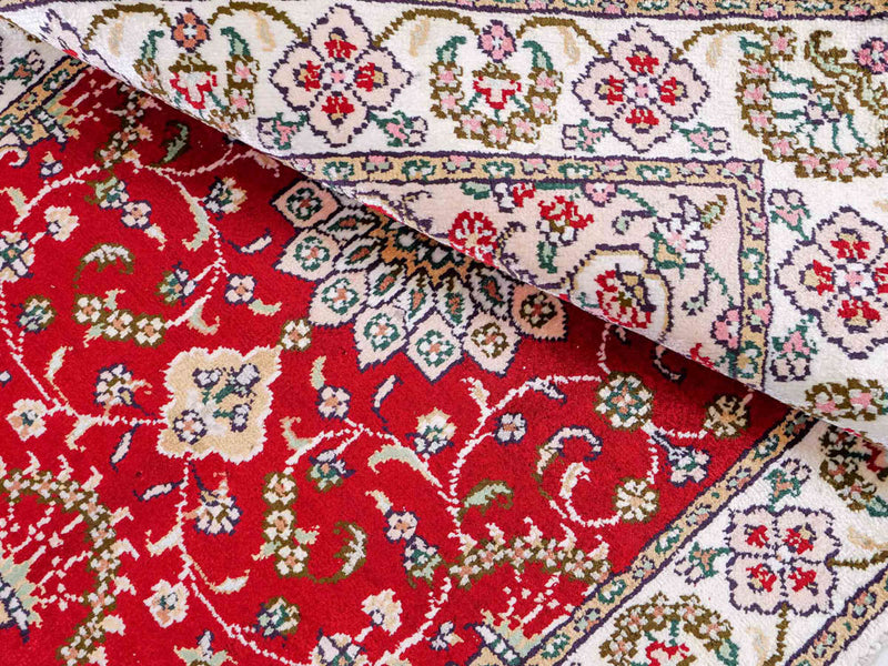 Kinesisk silke Teppe 89x62cm - Orientalsk teppe