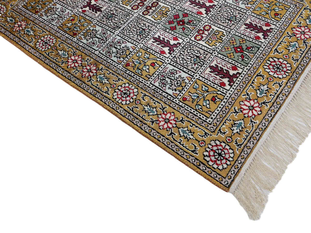 Kinesisk silke Teppe 92x64cm - Orientalsk teppe