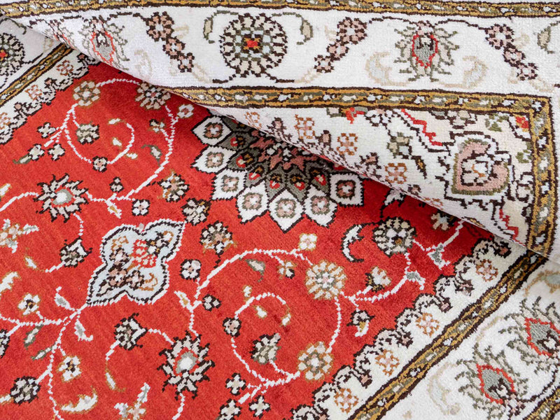 Kinesisk silke Teppe 93x61cm - Orientalsk teppe