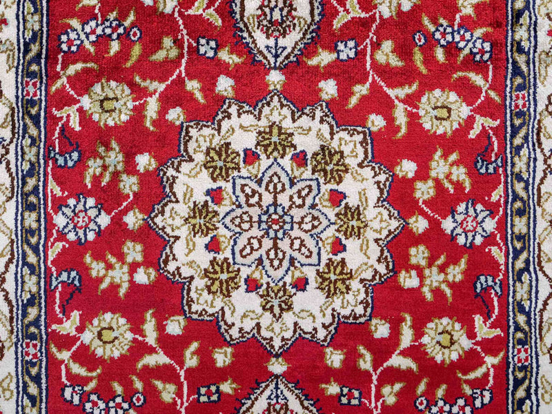 Kinesisk silke Teppe 92x60cm - Orientalsk teppe