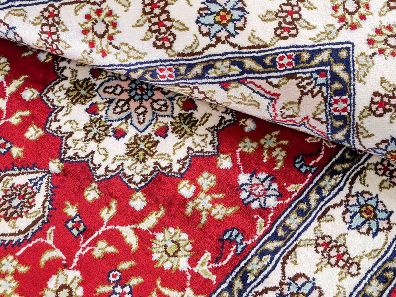 Kinesisk silke Teppe 92x60cm - Orientalsk teppe