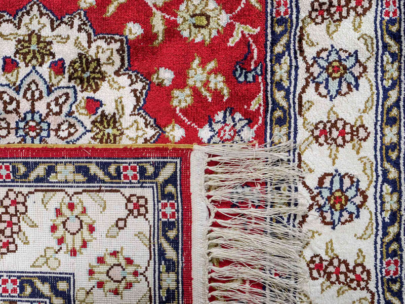 Kinesisk silke Teppe 92x60cm - Orientalsk teppe