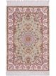 Silketeppe - Kina silke - 93 x 63 cm - sand