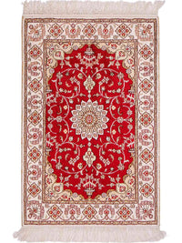 Kinesisk silke Teppe 89x62cm - Orientalsk teppe – product image