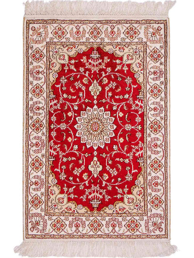 Kinesisk silke Teppe 62x89cm - Orientalsk teppe
